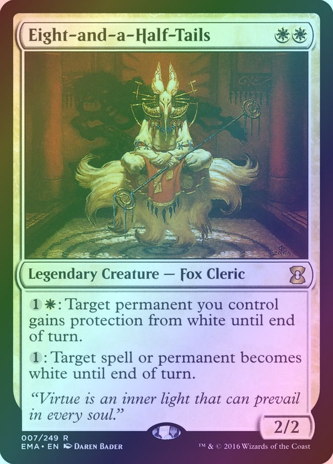 Eight-and-a-Half-Tails (EMA) (7) / Foil