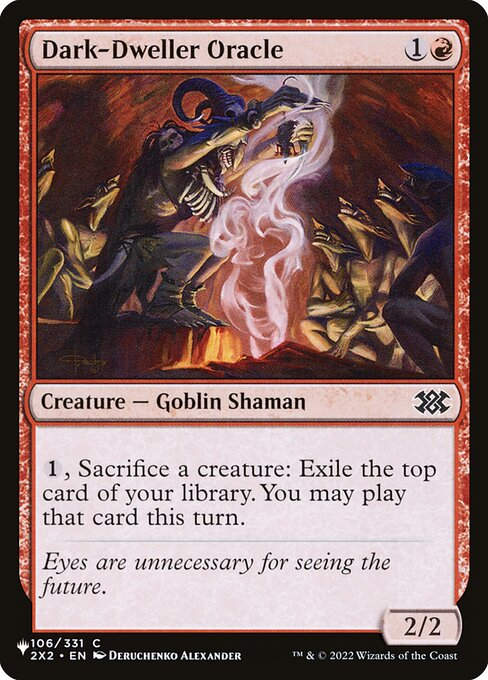 Dark-Dweller Oracle (PLST) (2X2-106)