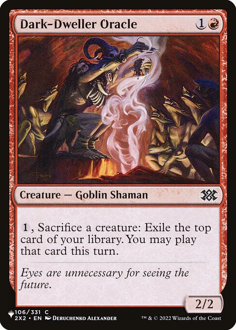 Dark-Dweller Oracle (PLST) (2X2-106)