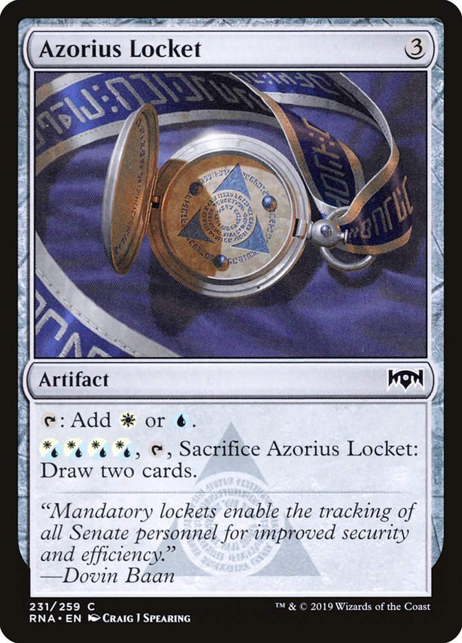 Azorius Locket (RNA) (231)
