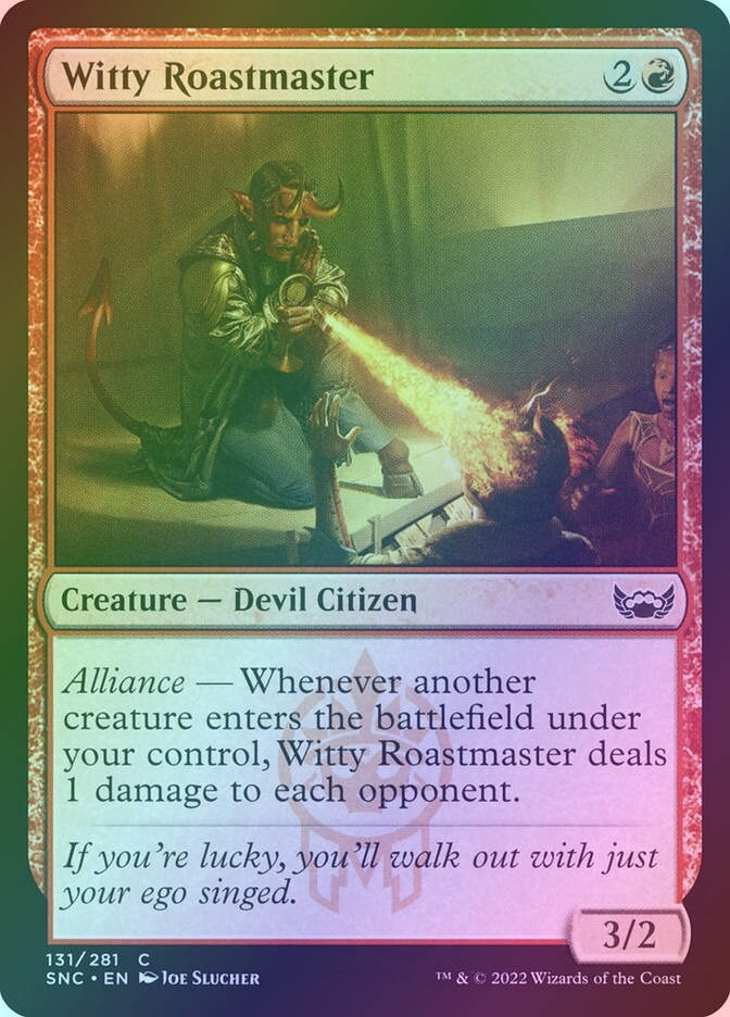 Witty Roastmaster (SNC) (131) / Foil