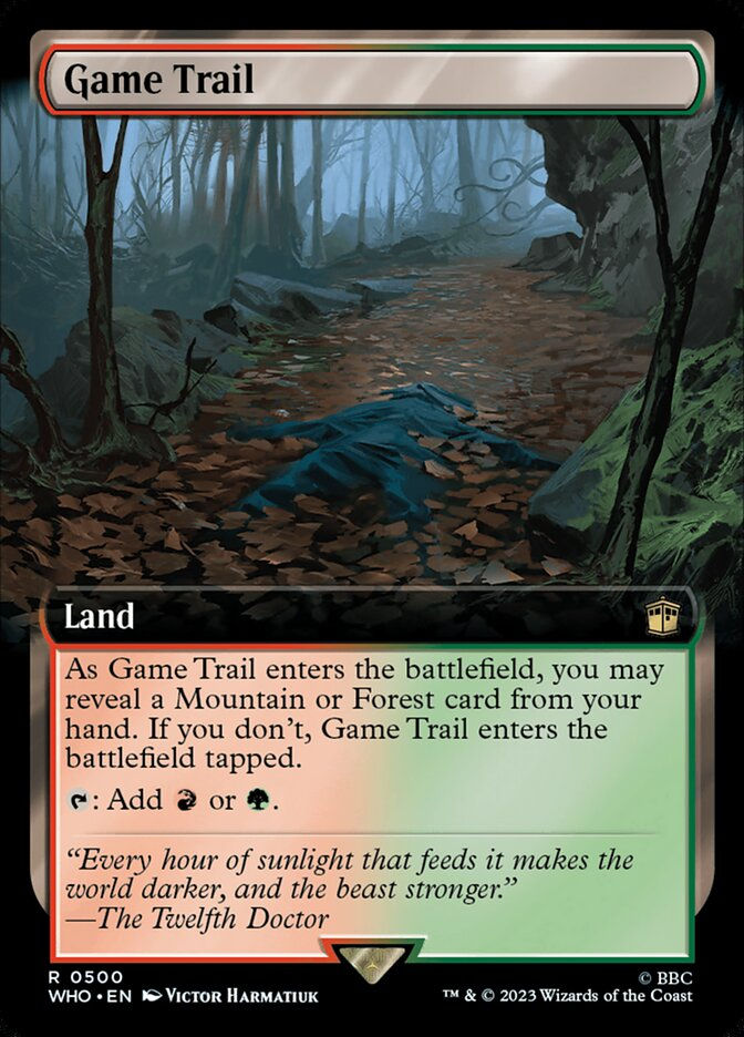 Game Trail (WHO) (500) / Extended Art