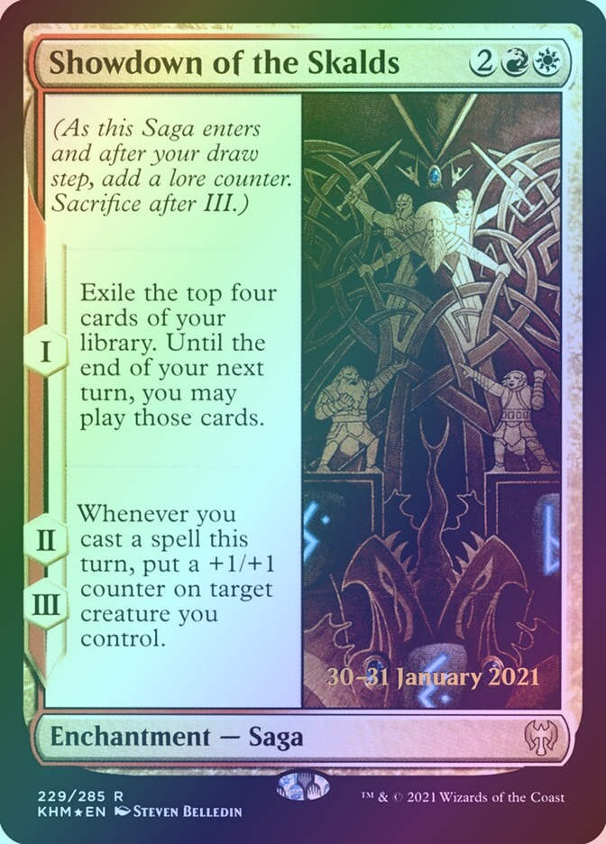Showdown of the Skalds (PKHM) (229s) / Foil