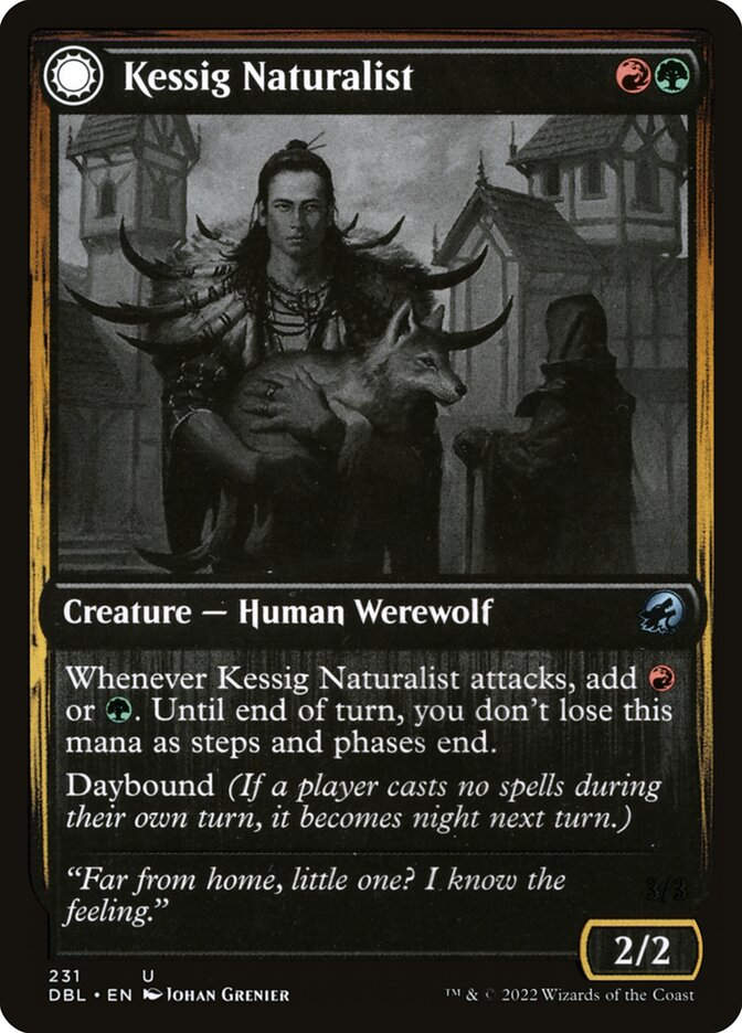 Kessig Naturalist // Lord of the Ulvenwald (DBL) (231)