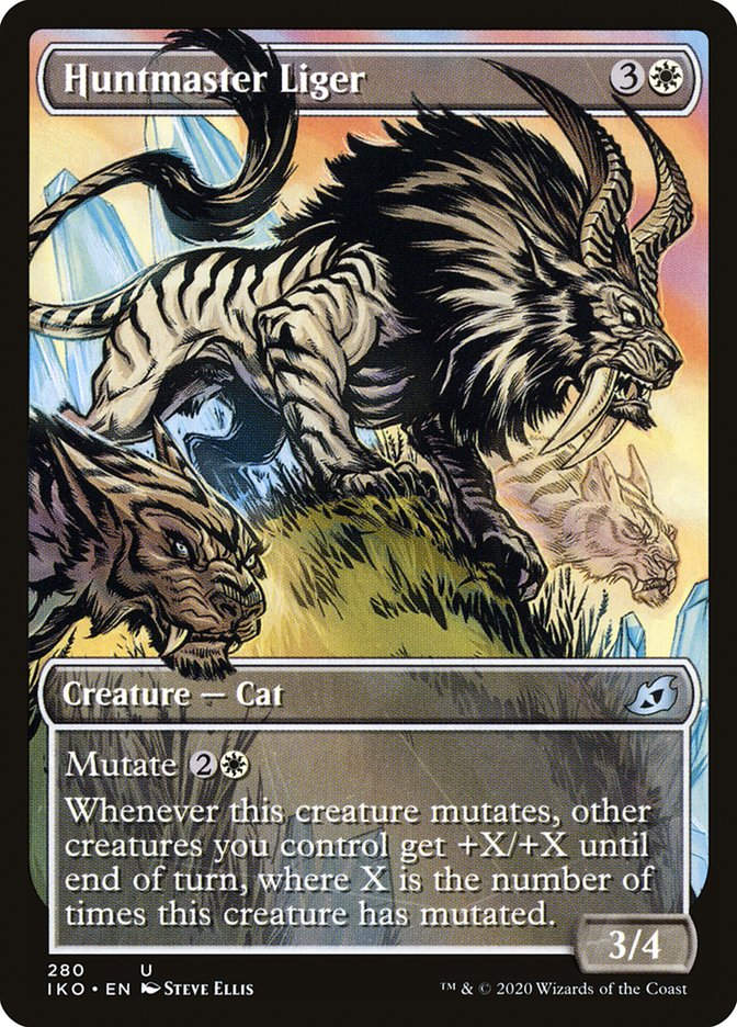 Huntmaster Liger (IKO) (280) / Showcase