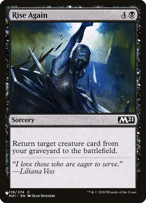 Rise Again (PLST) (M21-119)