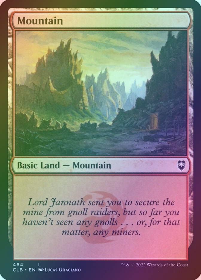 Mountain (CLB) (464) / Foil