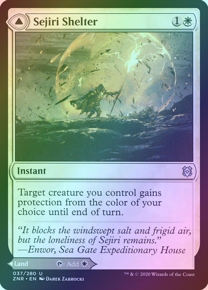 Sejiri Shelter // Sejiri Glacier (ZNR) (37) / Foil — cara 1 de 2