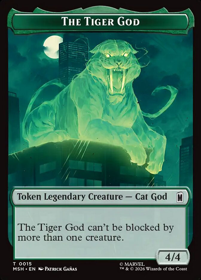 The Tiger God // Sturdy Shield (TMSH) (15 // 21) — cara 1 de 2