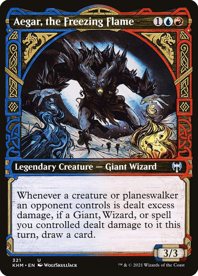 Aegar, the Freezing Flame (KHM) (321) / Showcase