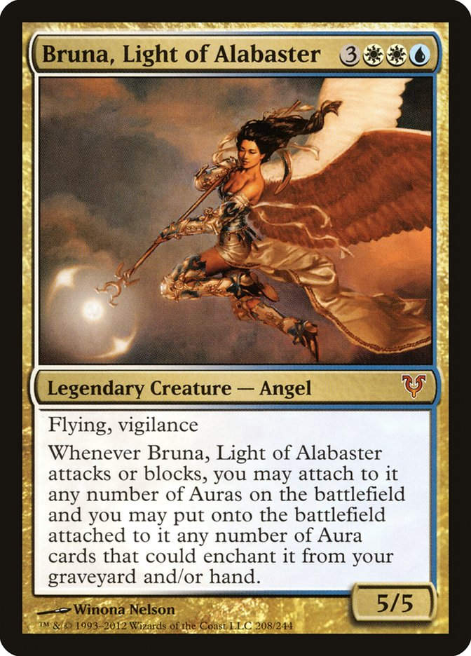 Bruna, Light of Alabaster (AVR) (208) / Foil