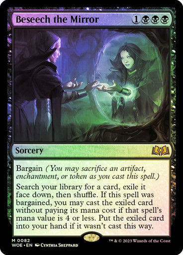Beseech the Mirror (woe) / Foil