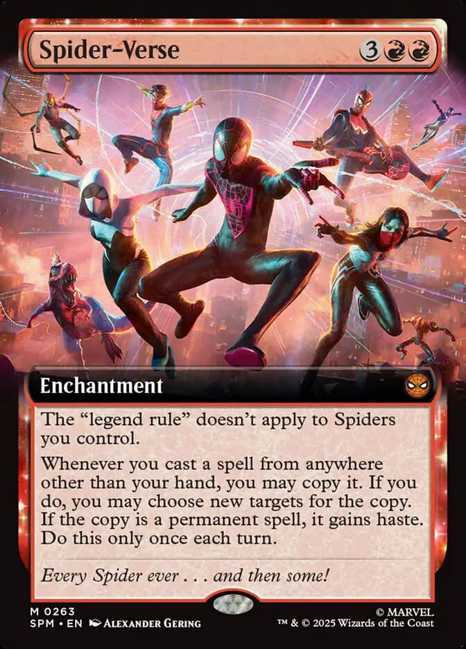 Spider-Verse (SPM) (263) / Extended Art