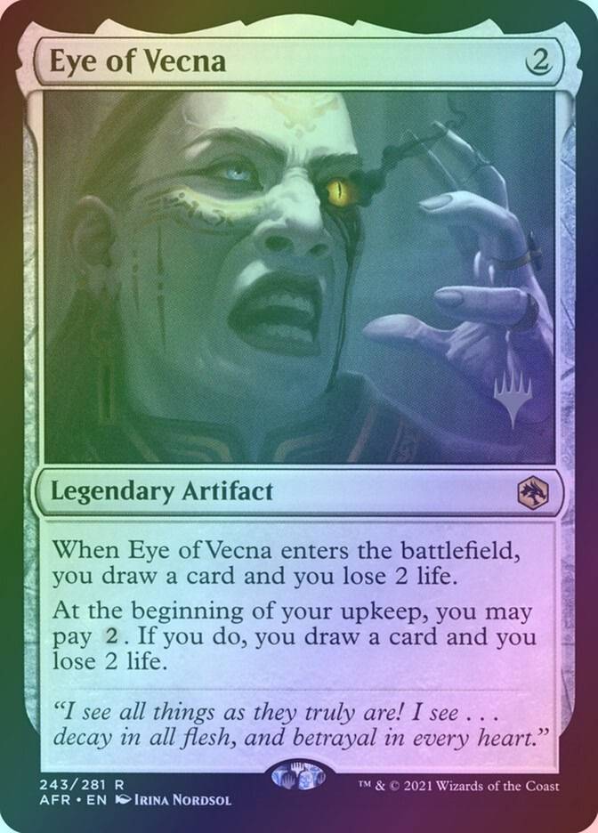 Eye of Vecna (PAFR) (243p) / Foil