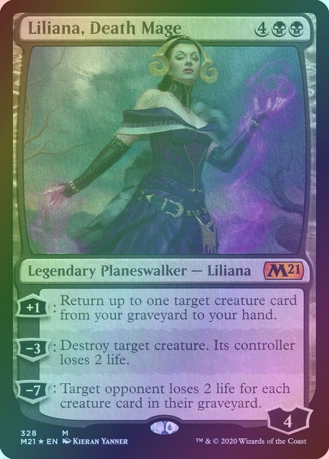 Liliana, Death Mage (M21) (328) / Foil