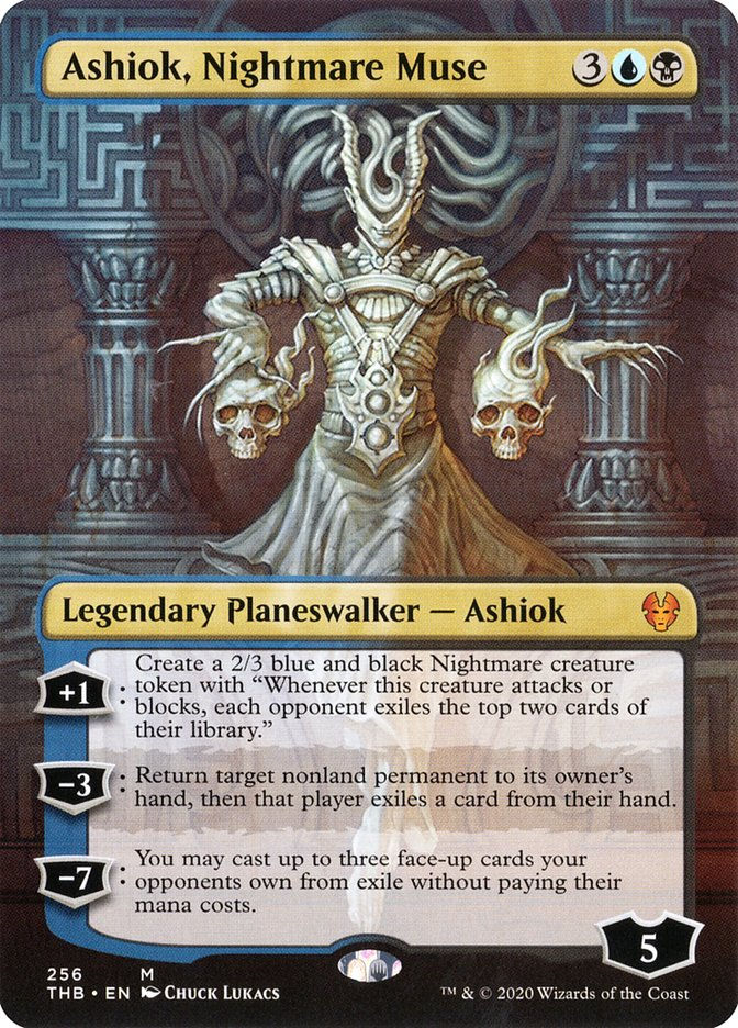 Ashiok, Nightmare Muse (THB) (256) / Borderless