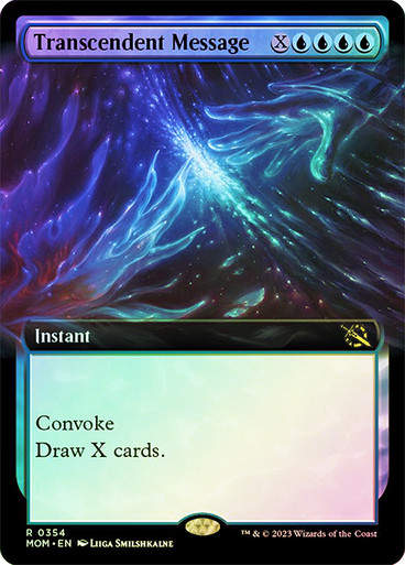 Transcendent Message (mom_354) / Extended Art / Foil