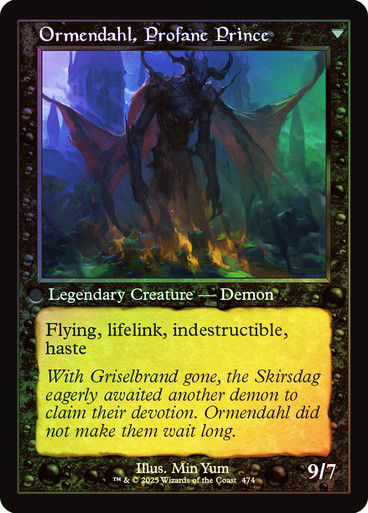 Westvale Abbey // Ormendahl, Profane Prince (INR) (474) / Foil Retro — cara 2 de 2