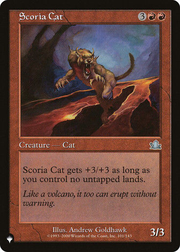Scoria Cat (PLST) (PCY-101)