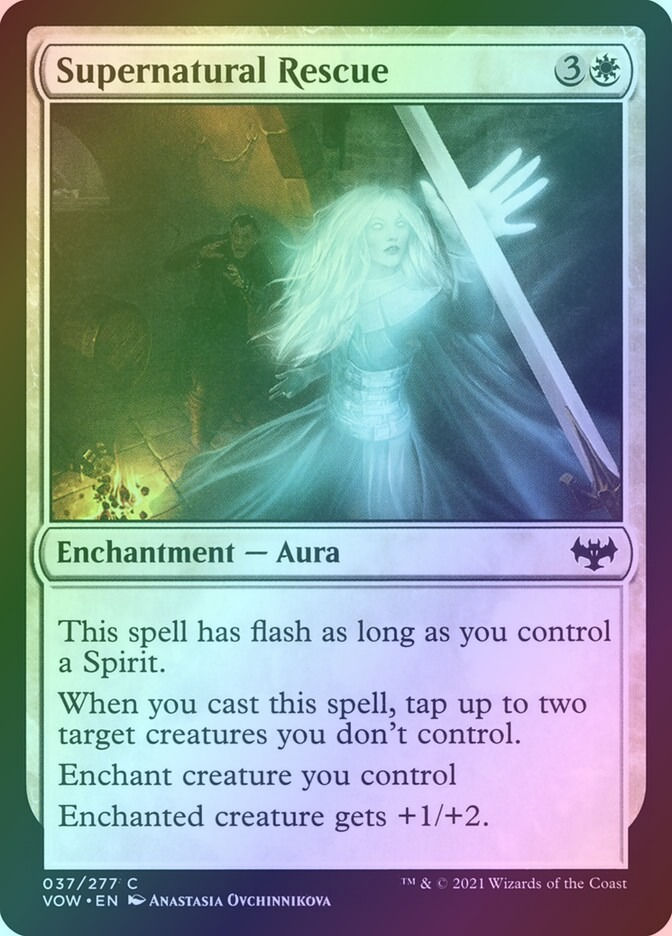 Supernatural Rescue (VOW) (37) / Foil