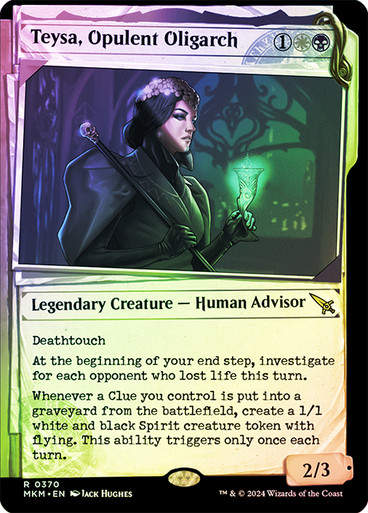 Teysa, Opulent Oligarch (mkm) (370) / Showcase Foil