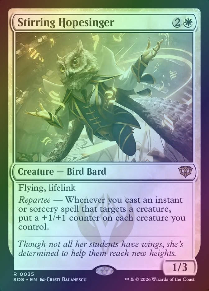 Stirring Hopesinger (SOS) (35) / Foil