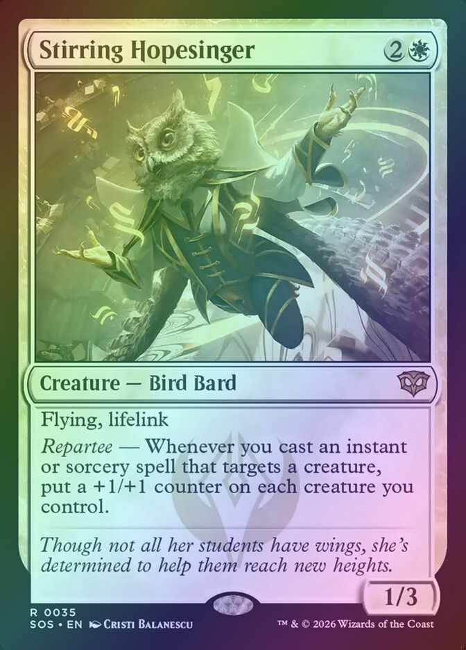 Stirring Hopesinger (SOS) (35) / Foil