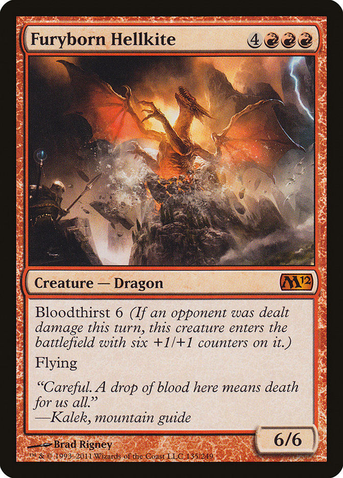 Furyborn Hellkite (M12) (135)