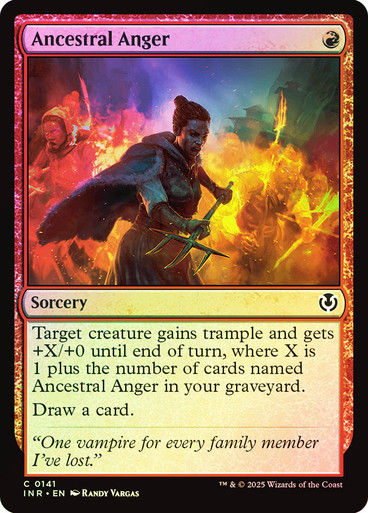 Ancestral Anger (INR) (141) / Foil