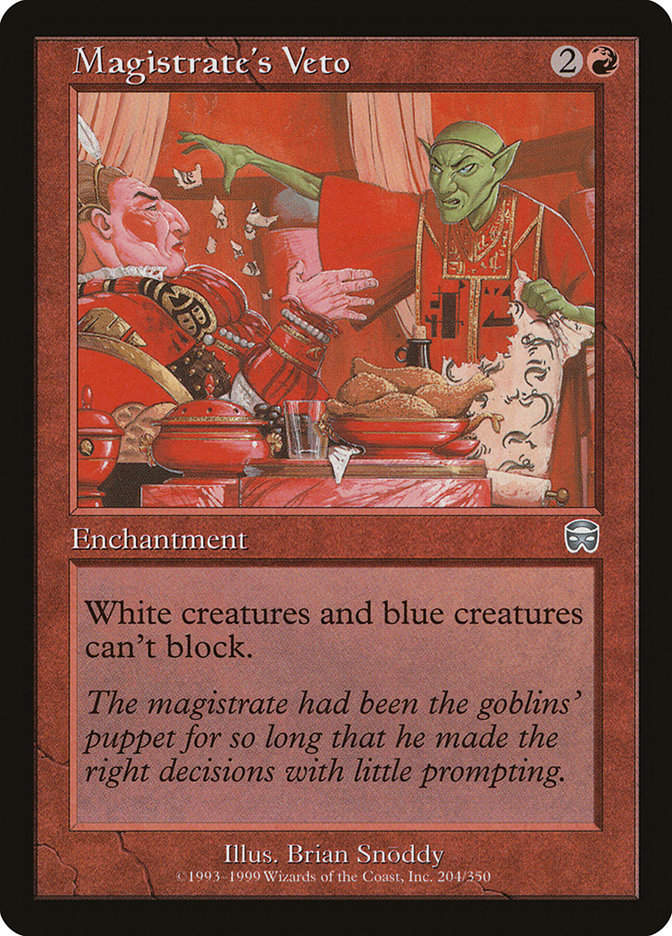 Magistrate's Veto (MMQ) (204)