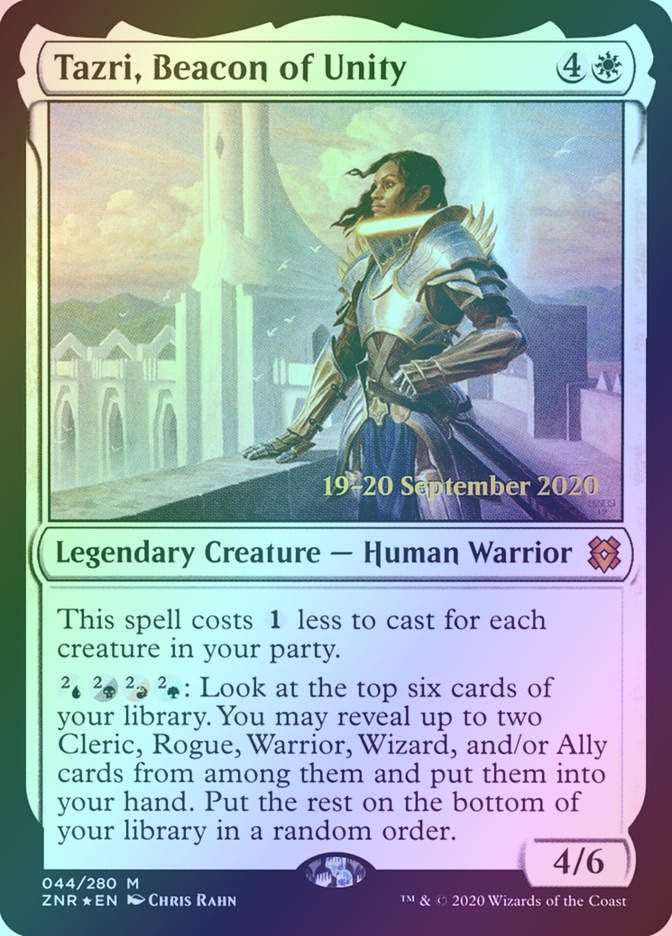 Tazri, Beacon of Unity (PZNR) (44s) / Foil
