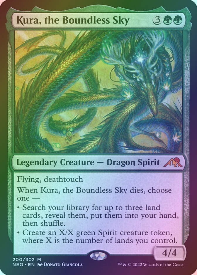 Kura, the Boundless Sky (NEO) (200) / Foil