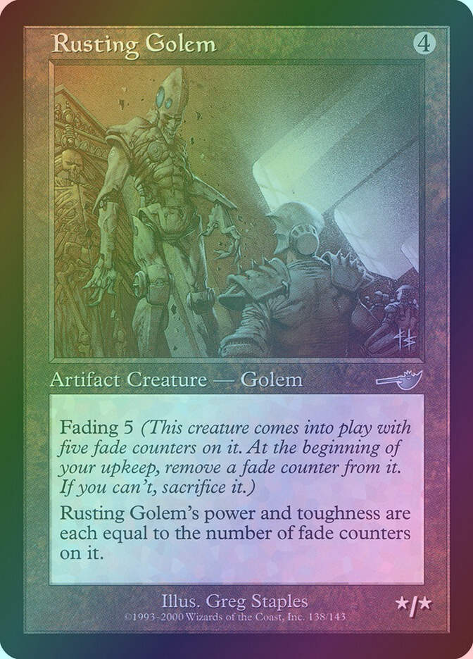 Rusting Golem (NEM) (138) / Foil