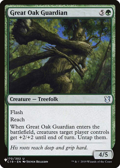 Great Oak Guardian (PLST) (C19-170)
