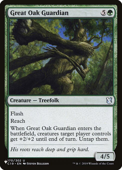 Great Oak Guardian (PLST) (C19-170)
