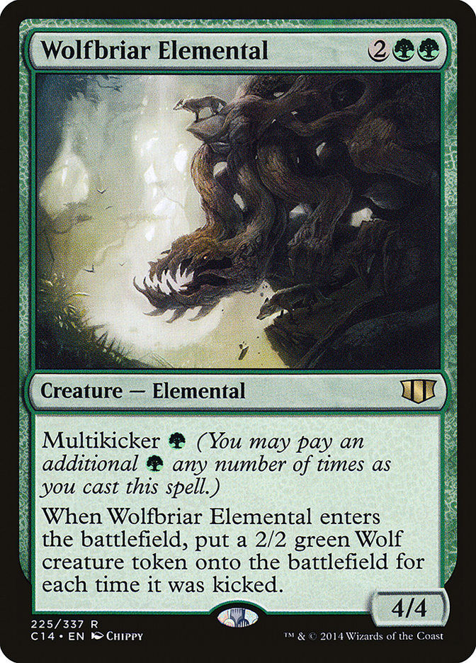 Wolfbriar Elemental (c14)