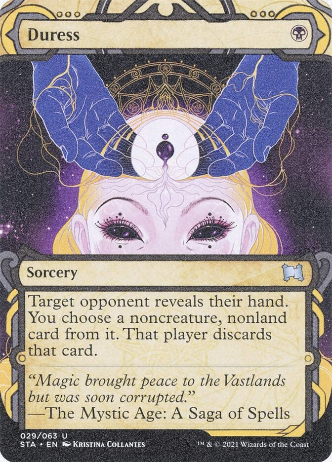 Duress (STA) (29) / Borderless / Showcase / Foil Etched