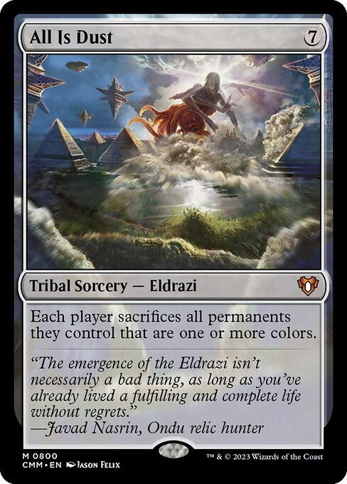 All Is Dust (cmm) (Commander Deck)