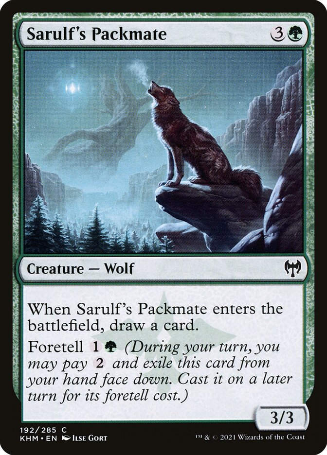 Sarulf's Packmate (KHM) (192)