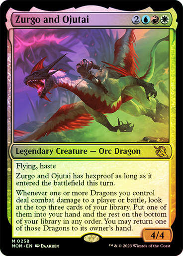 Zurgo and Ojutai (mom) / Foil