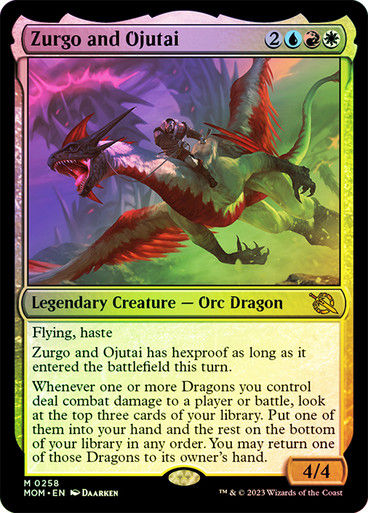 Zurgo and Ojutai (mom) / Foil