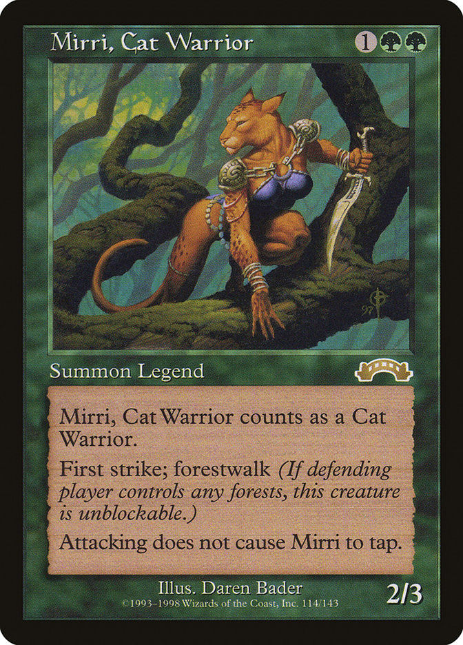 Mirri, Cat Warrior (exo)
