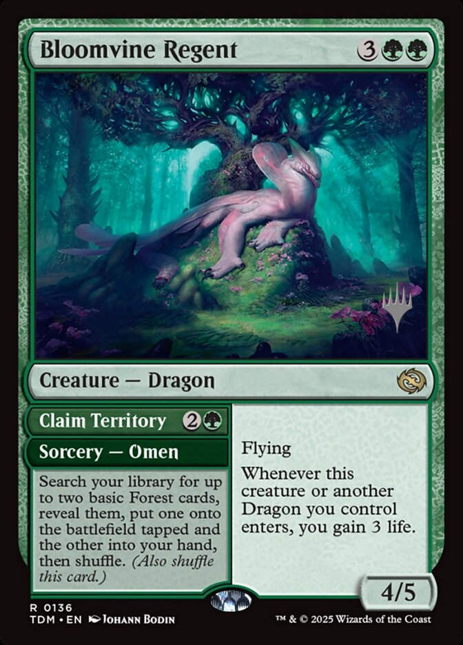 Bloomvine Regent // Claim Territory (PTDM) (136p)