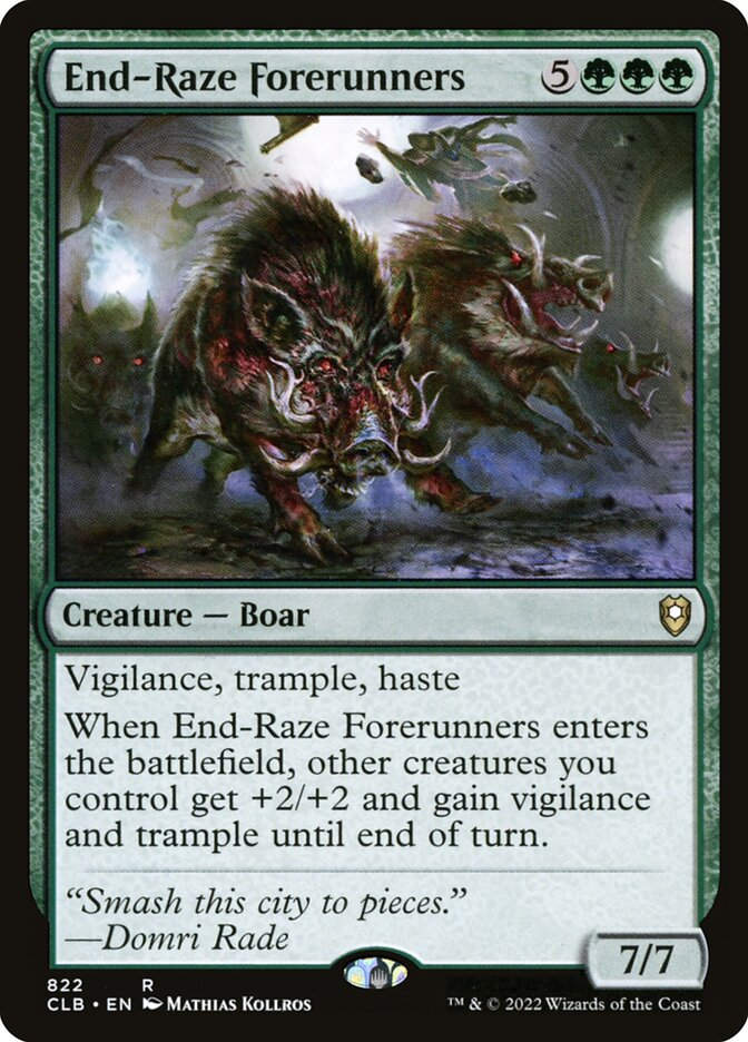 End-Raze Forerunners (CLB) (822)