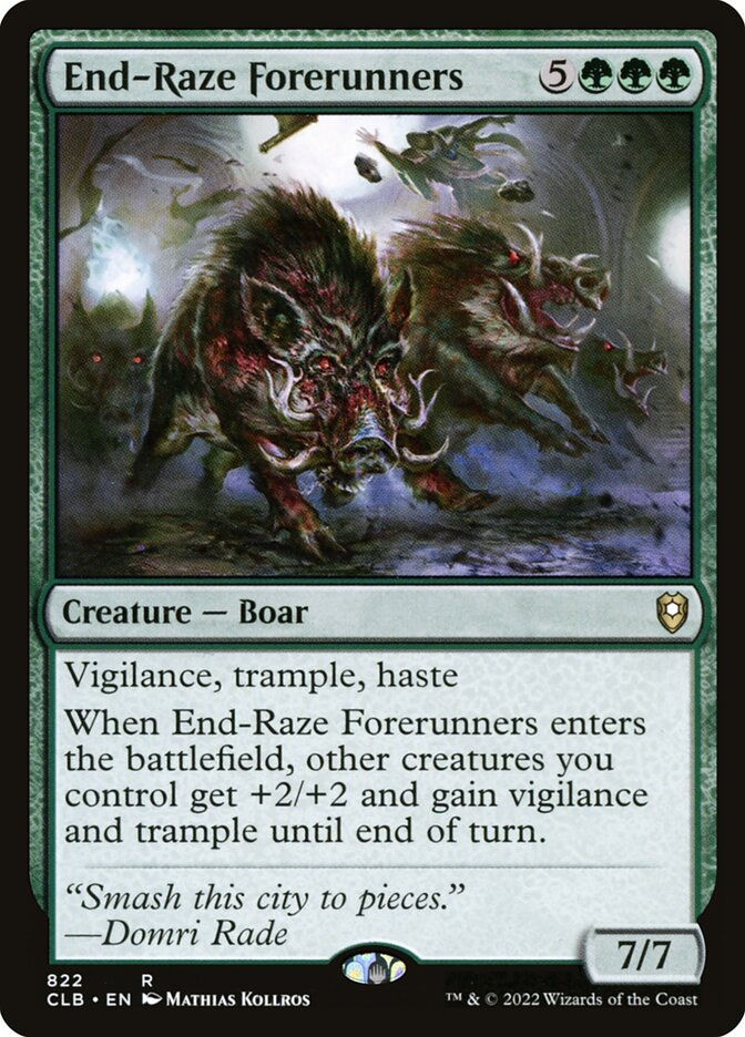 End-Raze Forerunners (CLB) (822)