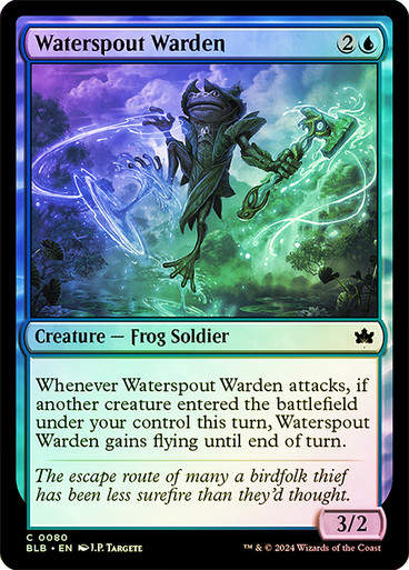 Waterspout Warden (blb) (80) / Foil