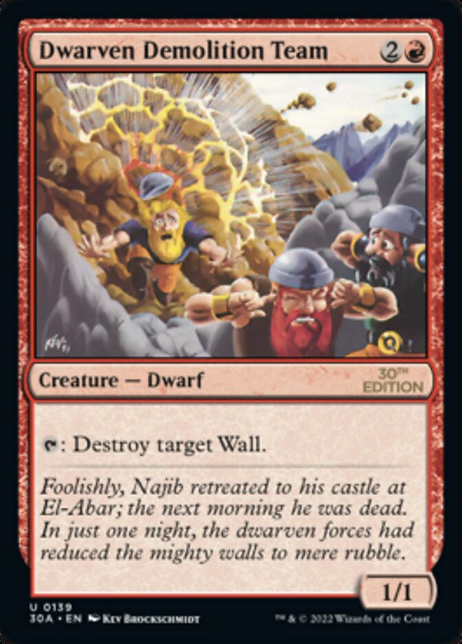 Dwarven Demolition Team (30a)