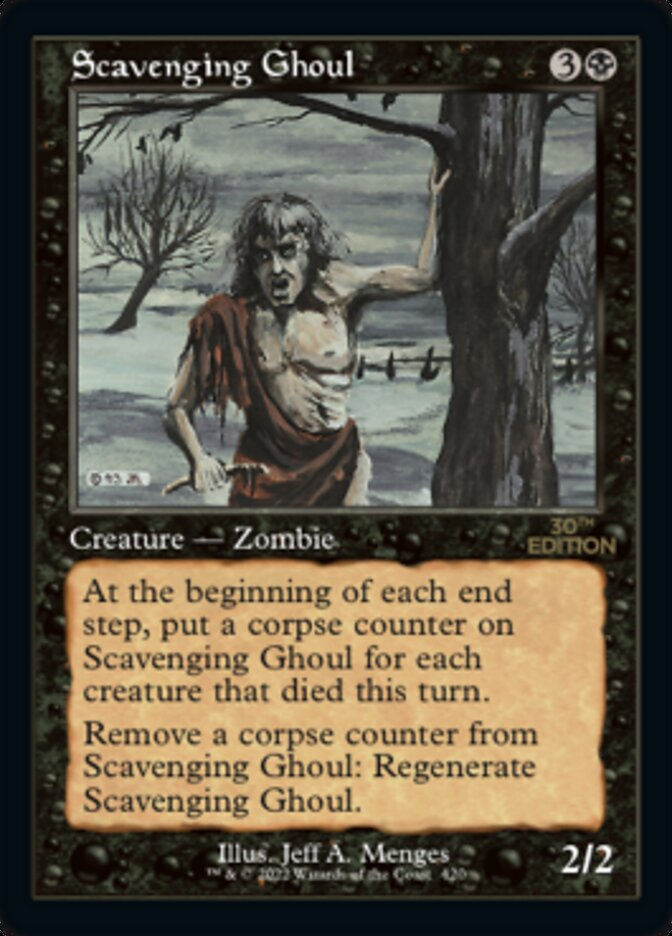 Scavenging Ghoul (30a) / Retro Frame