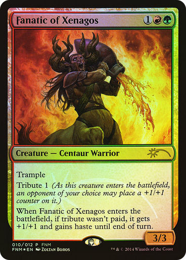 Fanatic of Xenagos (f14) / FNM Promo Foil