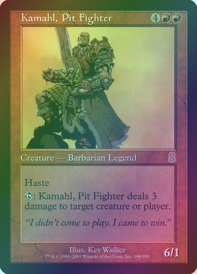 Kamahl, Pit Fighter (ODY) (198) / Foil